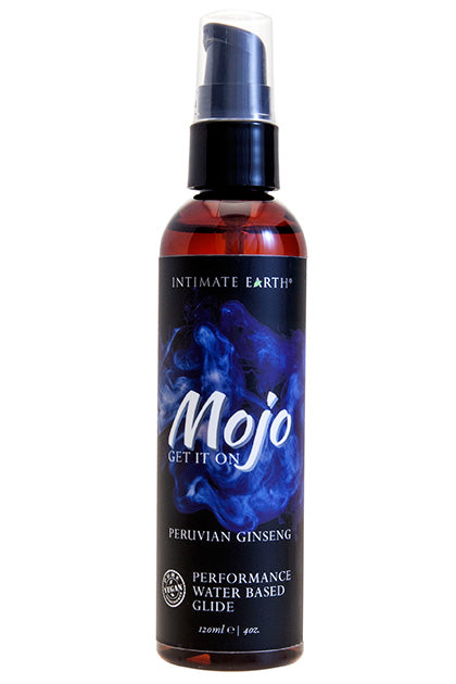 INTIMATE EARTH - MOJO PERUVIAN GINSENG WATERBASED PERFORMANCE GLIDE 4OZ