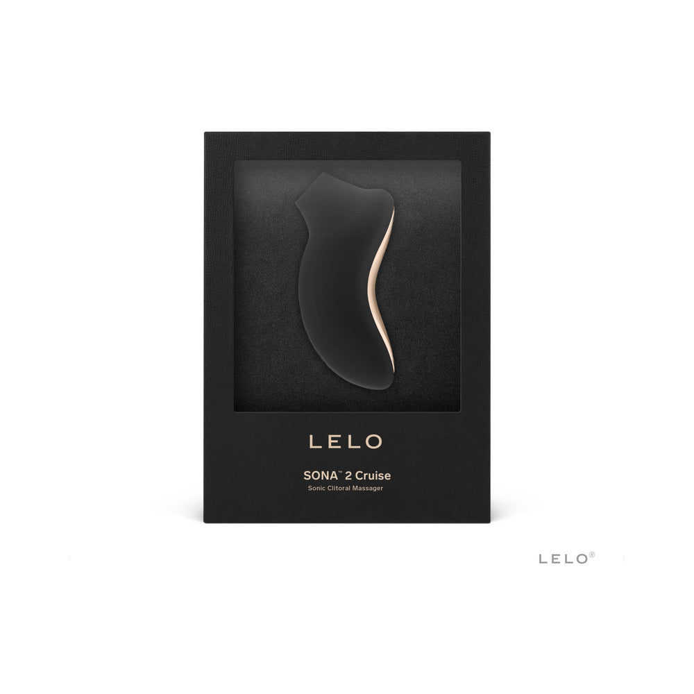 LELO SONA 2 CRUISE RECHARGEABLE CLITORAL STIMULATOR BLACK