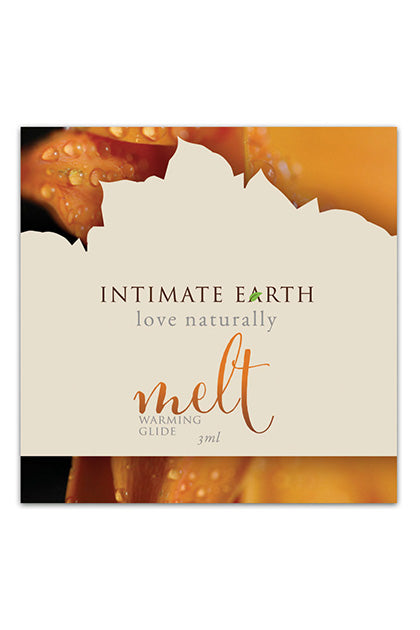 INTIMATE EARTH - MELT WARMING GLIDE 3ML SACHET