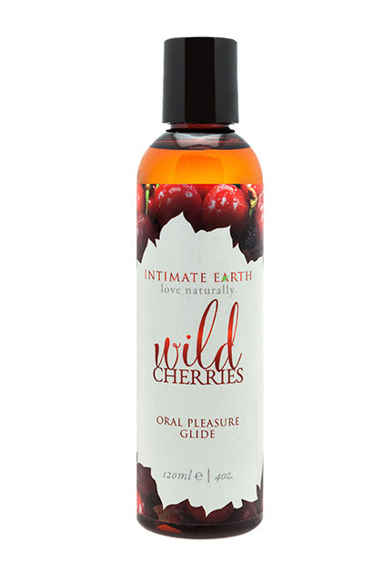 INTIMATE EARTH - WILD CHERRIES FLAV LUBE 120ML