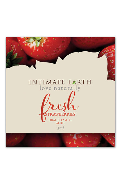 INTIMATE EARTH - FRESH STRAWBERRY 3ML SACHET