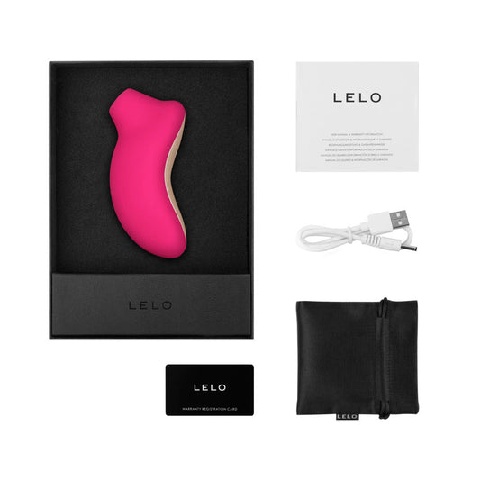 LELO - SONA CRUISE RECHARGEABLE CLITORAL STIMULATOR CERISE