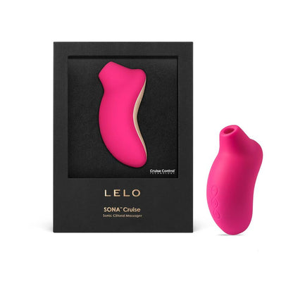 LELO SONA CRUISE RECHARGEABLE CLITORAL STIMULATOR CERISE