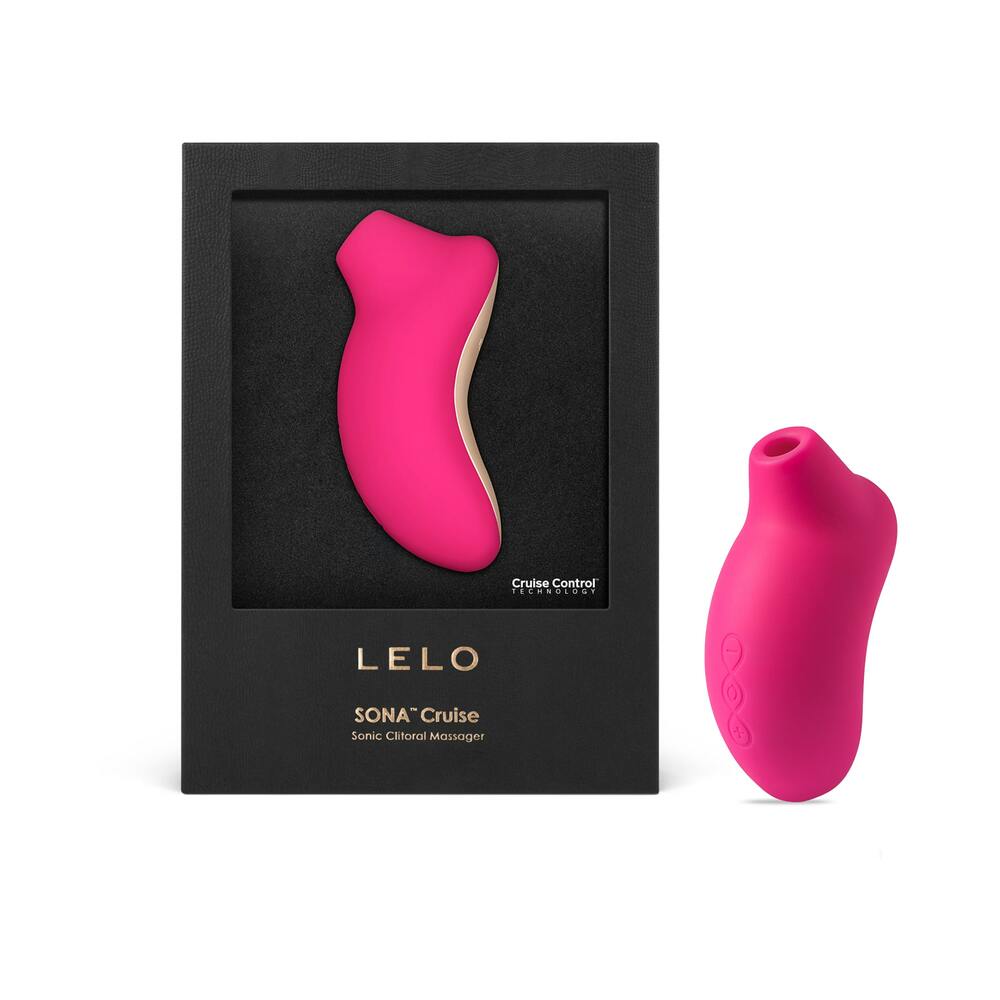LELO - SONA CRUISE RECHARGEABLE CLITORAL STIMULATOR CERISE