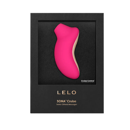 LELO SONA CRUISE RECHARGEABLE CLITORAL STIMULATOR CERISE