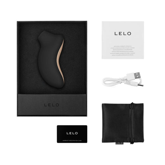 LELO SONA RECHARGEABLE CLITORAL STIMULATOR BLACK