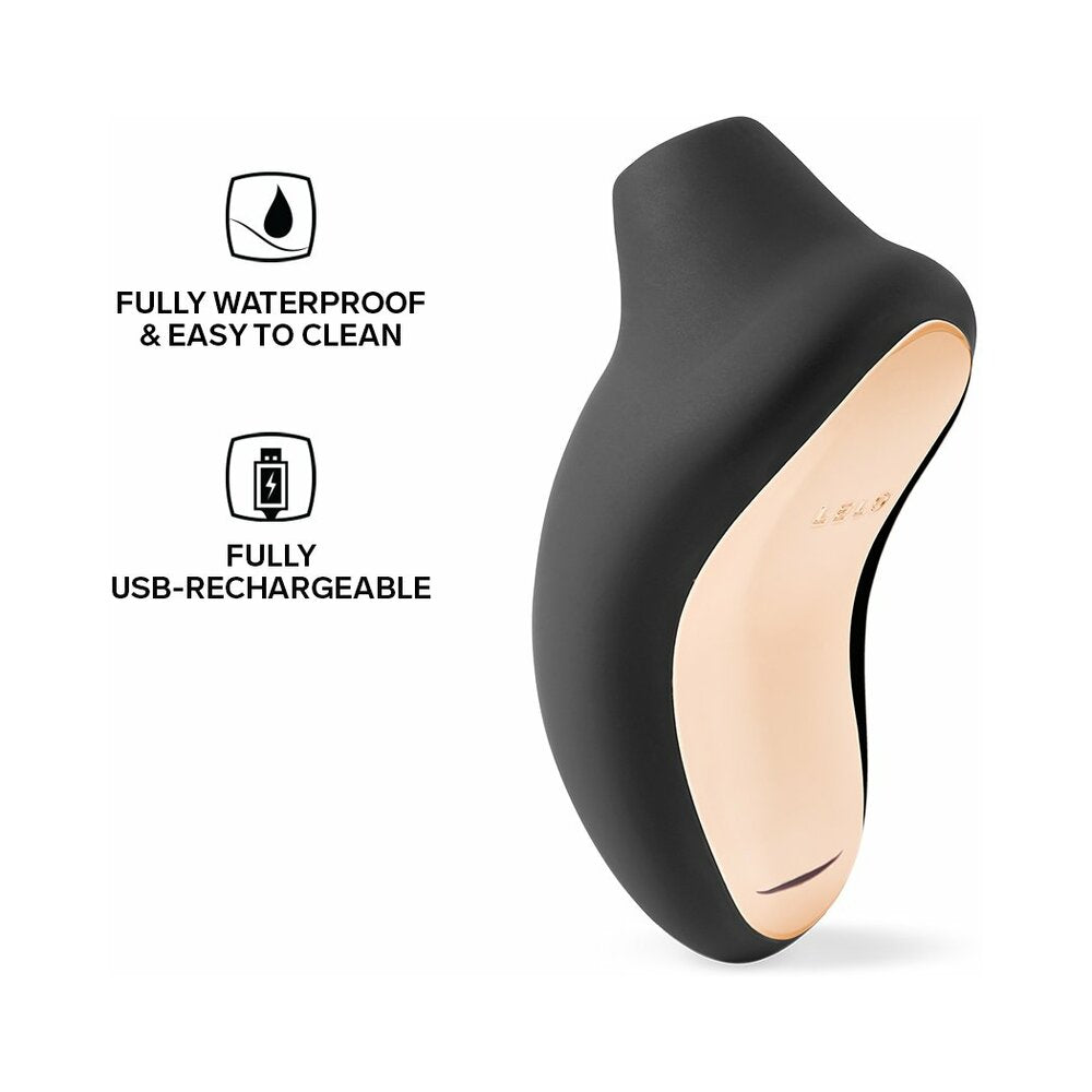 LELO SONA RECHARGEABLE CLITORAL STIMULATOR BLACK