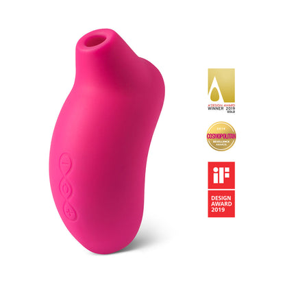 LELO - SONA RECHARGEABLE CLITORAL STIMULATOR CERISE