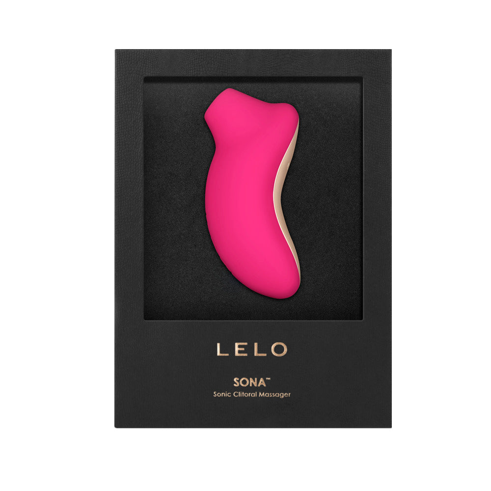 LELO - SONA RECHARGEABLE CLITORAL STIMULATOR CERISE