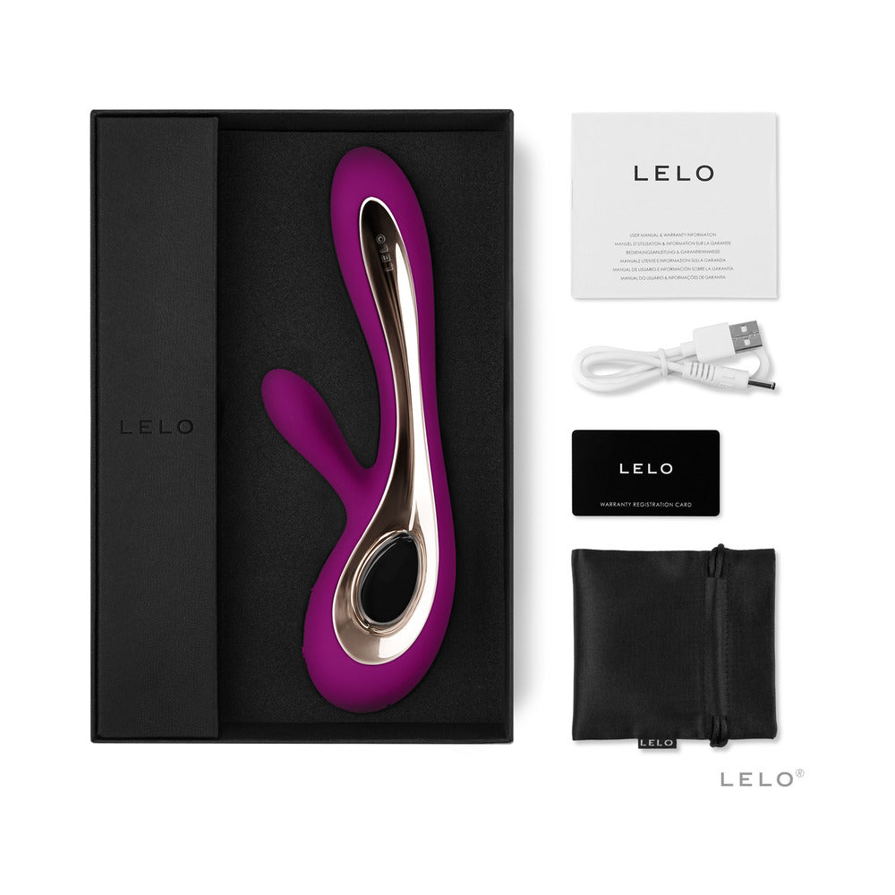 LELO - VIBRADOR RABBIT MORADO SORAYA 2