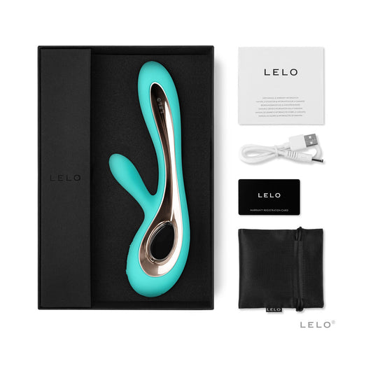 LELO - SORAYA 2 BLACK RABBIT VIBRATOR