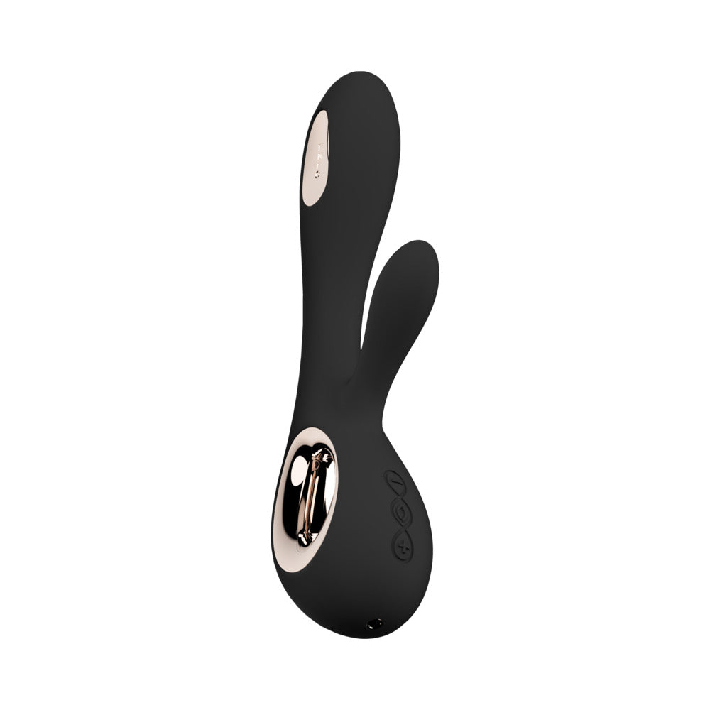 LELO SORAYA WAVE RECHARGEABLE RABBIT VIBRATOR BLACK