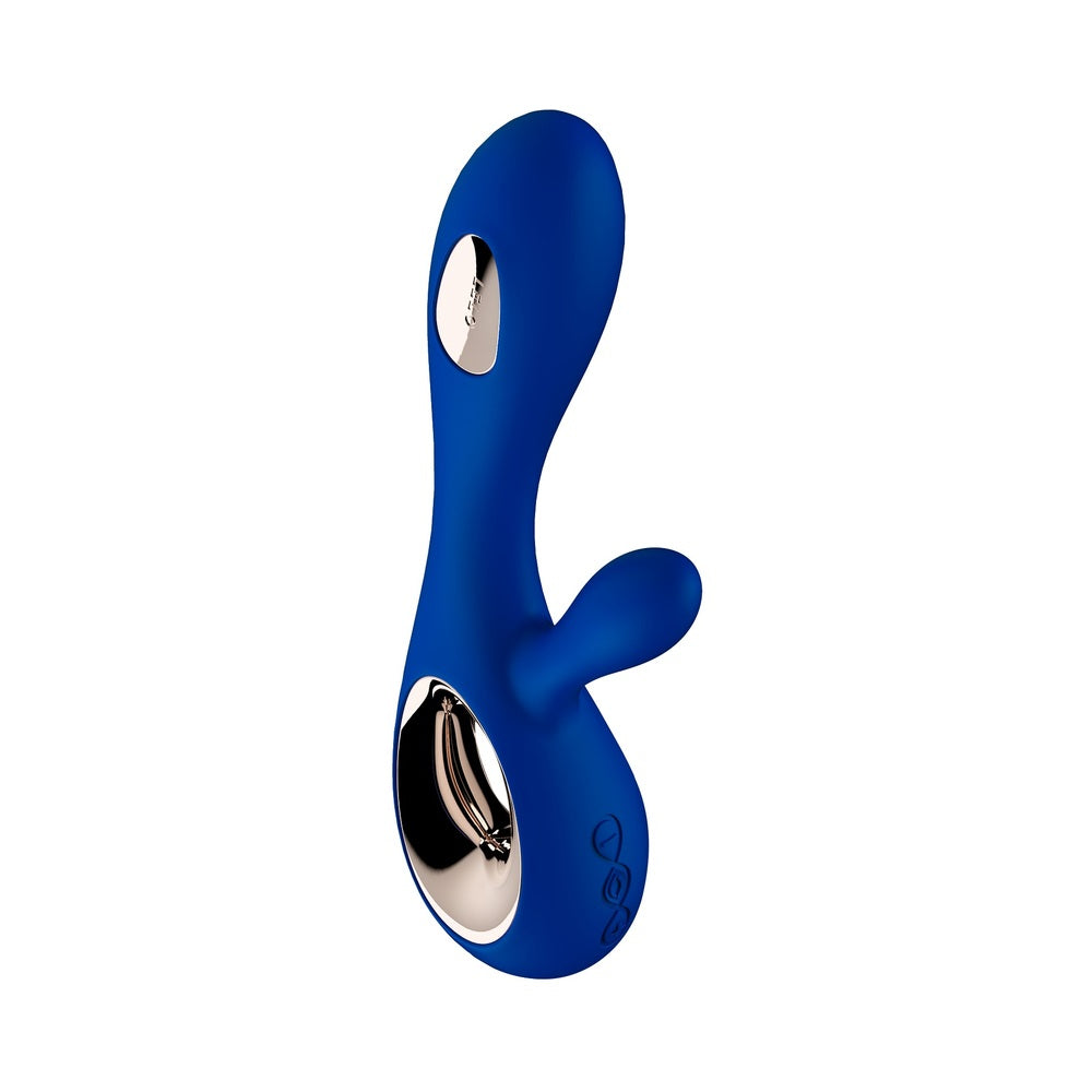 LELO SORAYA WAVE RECHARGEABLE RABBIT VIBRATOR MIDNIGHT BLUE