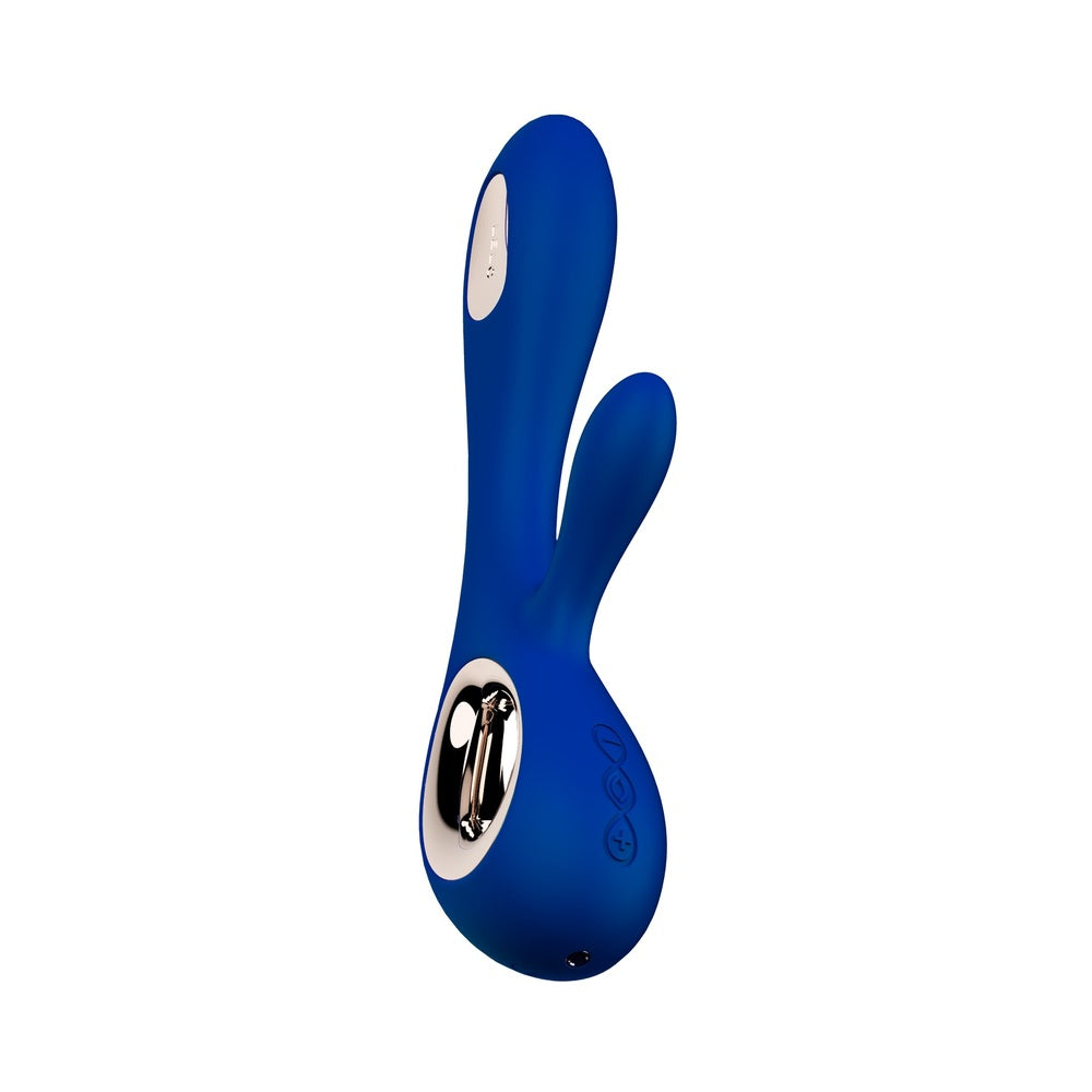 LELO SORAYA WAVE RECHARGEABLE RABBIT VIBRATOR MIDNIGHT BLUE