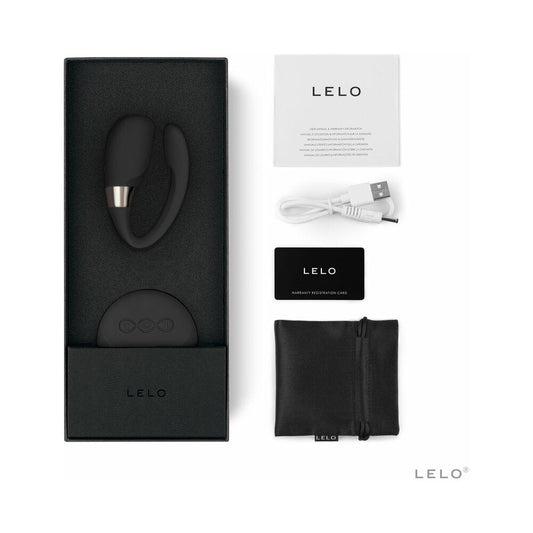 LELO TIANI 3 RECHARGEABLE DUAL STIMULATION COUPLES VIBRATOR WITH REMOTE BLACK