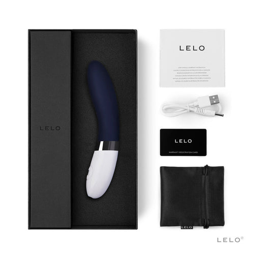 LELO LIV 2 RECHARGEABLE G-SPOT VIBRATOR BLUE