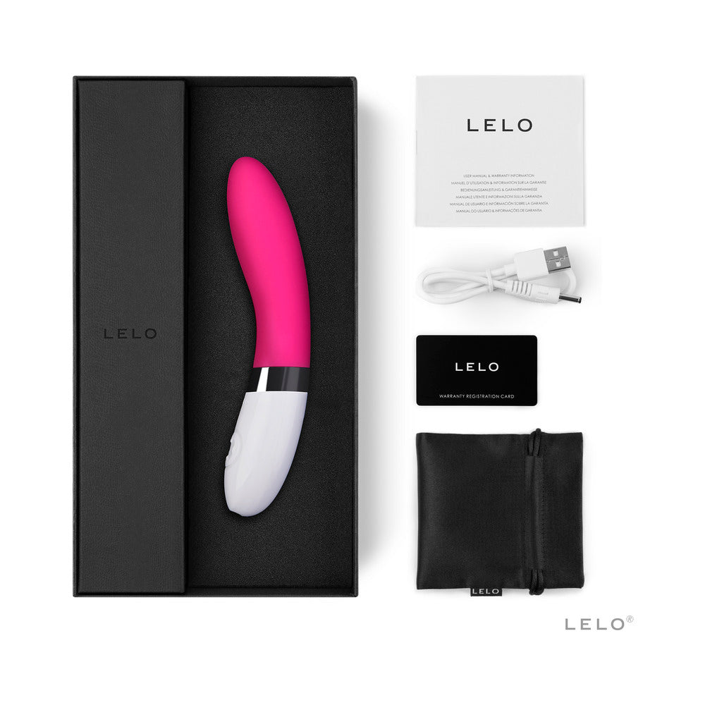 LELO - LIV 2 RECHARGEABLE G-SPOT VIBRATOR CERISE
