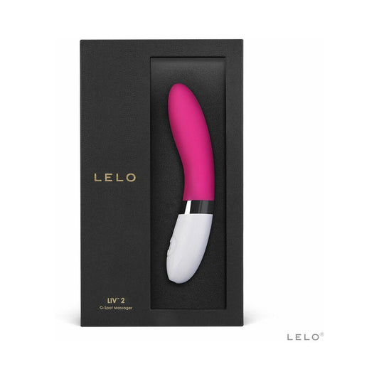 LELO - LIV 2 RECHARGEABLE G-SPOT VIBRATOR CERISE