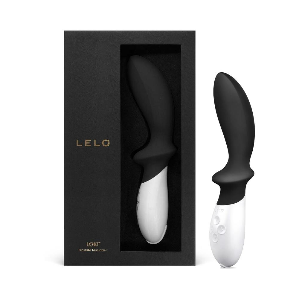 LELO LOKI RECHARGEABLE PROSTATE VIBRATOR OBSIDIAN BLACK