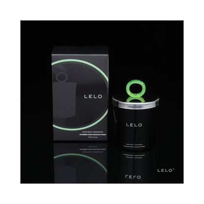LELO - VELA DE MASAJE - AROMA A PERA NEVADA Y MADERA DE CEDRO