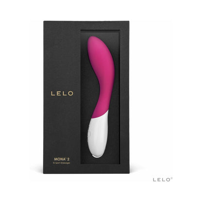 LELO MONA 2 RECHARGEABLE G-SPOT VIBRATOR CERISE