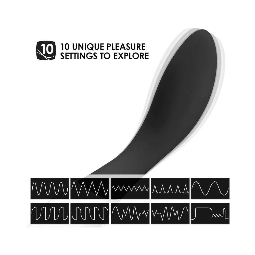 LELO MONA WAVE RECHARGEABLE G-SPOT VIBRATOR BLACK