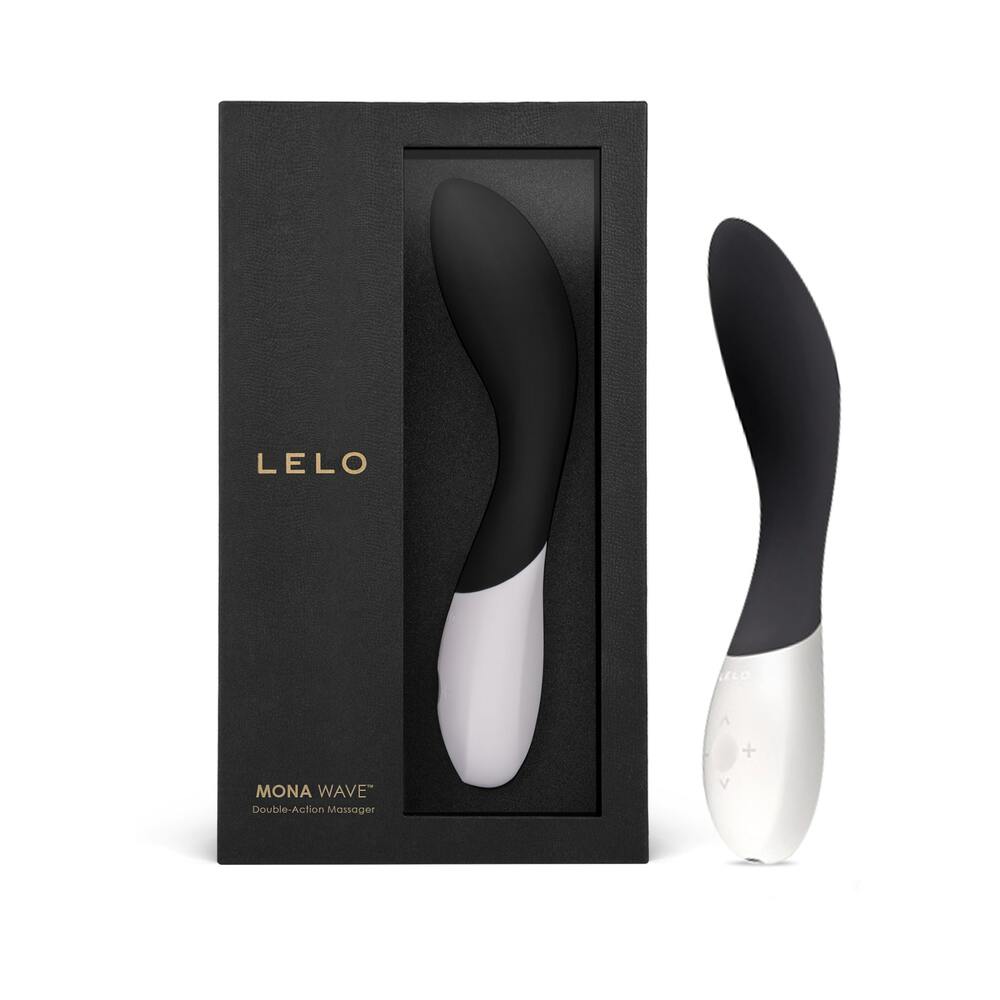 LELO MONA WAVE RECHARGEABLE G-SPOT VIBRATOR BLACK
