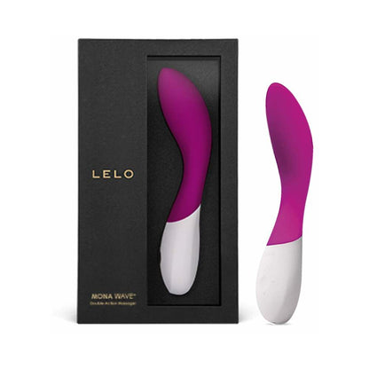 LELO MONA WAVE RECHARGEABLE G-SPOT VIBRATOR DEEP ROSE