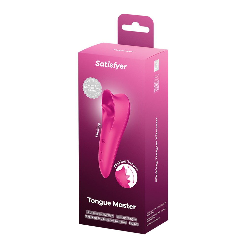 SATISFYER - TONGUE MASTER - PINK