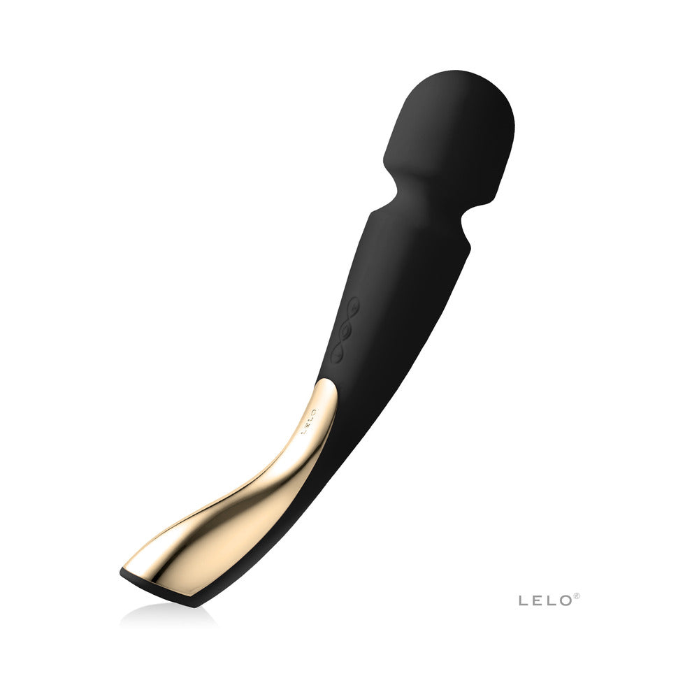 LELO SMART WAND 2 LARGE RECHARGEABLE WAND VIBRATOR BLACK