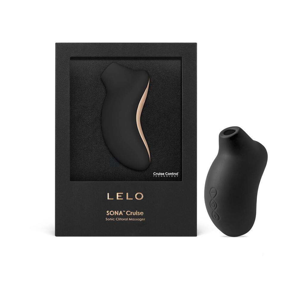LELO SONA CRUISE RECHARGEABLE CLITORAL STIMULATOR BLACK