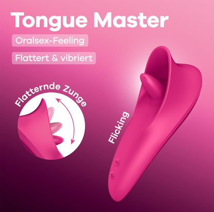 SATISFYER - TONGUE MASTER - PINK