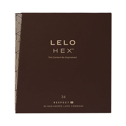 LELO - HEX CONDOMS RESPECT XL 36 PACK