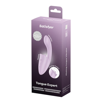 SATISFYER - TONGUE EXPERT - LAVENDER