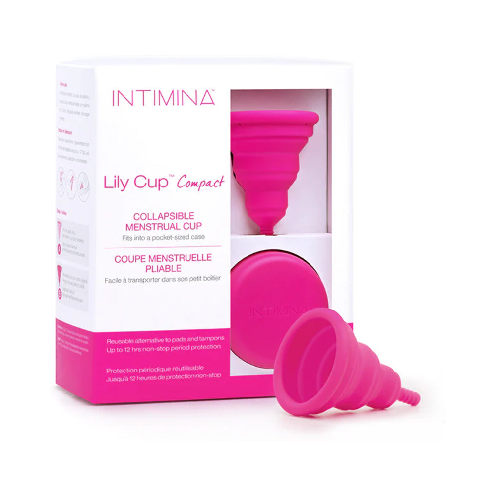 INTIMINA LILY CUP COMPACT COLLAPSIBLE MENSTRUAL CUP SIZE B