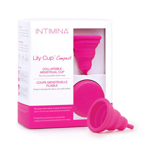 INTIMINA LILY CUP COMPACT COLLAPSIBLE MENSTRUAL CUP SIZE B