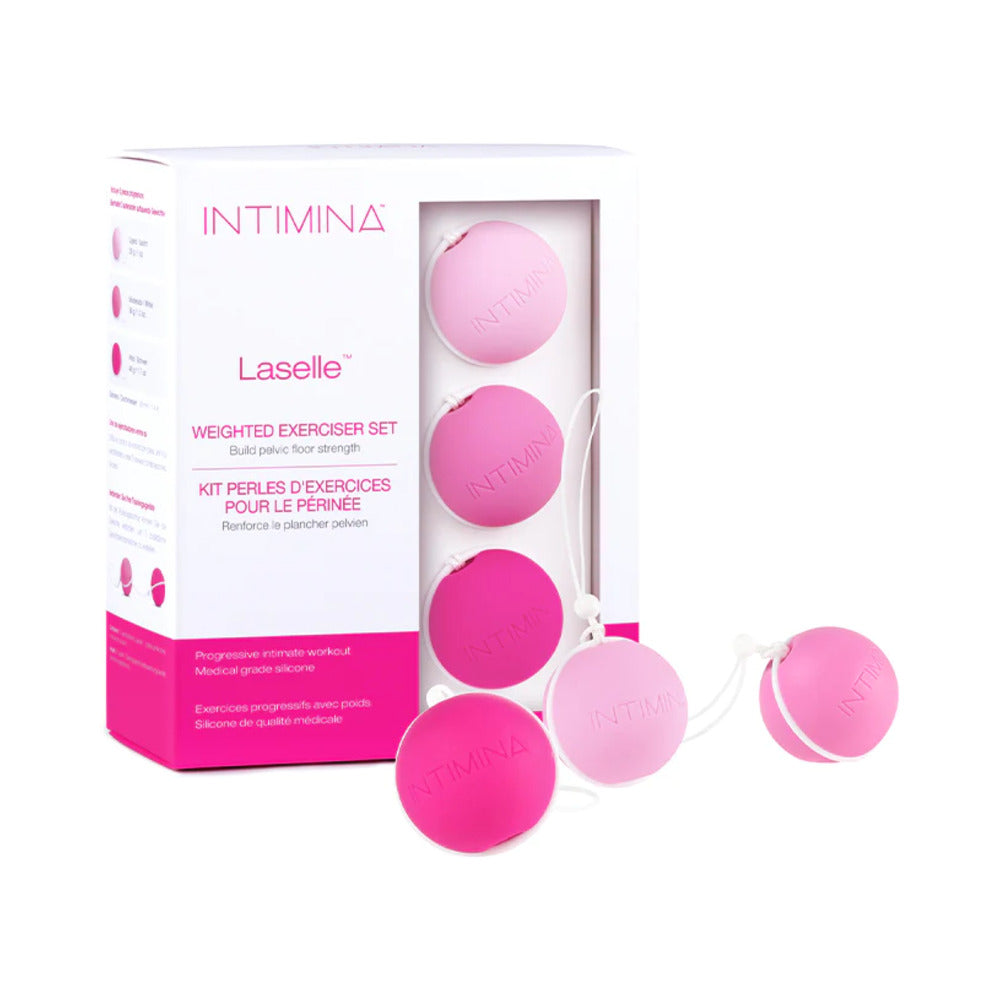 INTIMINA LASELLE WEIGHTED PELVIC EXERCISE KEGEL BALLS SET