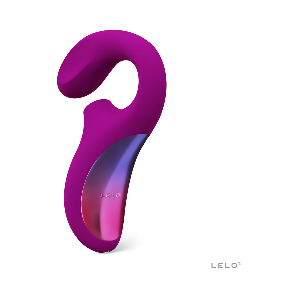 LELO - ENIGMA DOUBLE SUCTION STIMULATION PURPLE MASSAGER