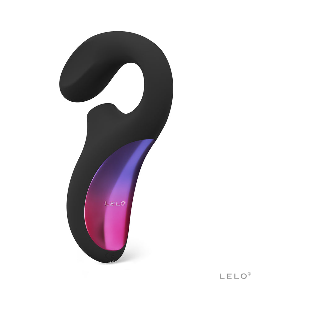 LELO - ENIGMA DOUBLE SUCTION STIMULATION MASSAGER BLACK