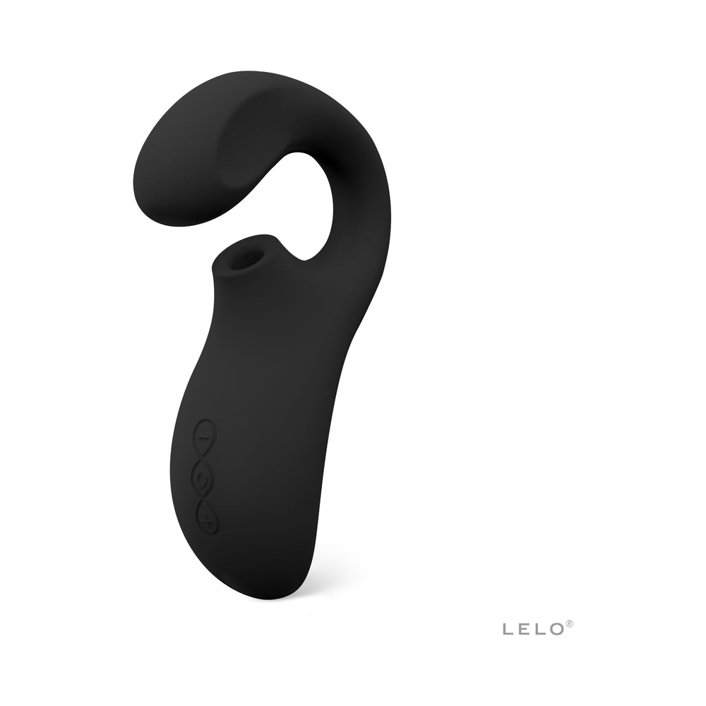 LELO - ENIGMA DOUBLE SUCTION STIMULATION MASSAGER BLACK