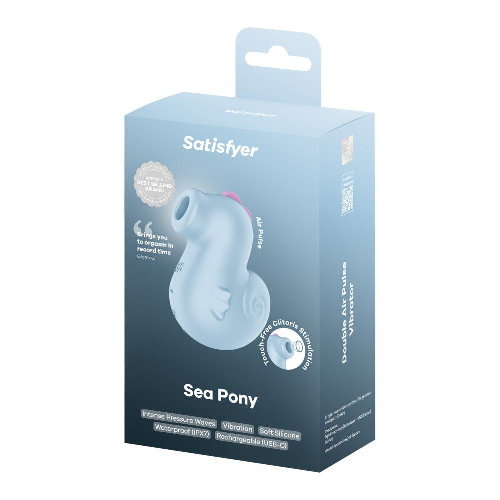 SATISFYER - SEA PONY - ICE BLUE