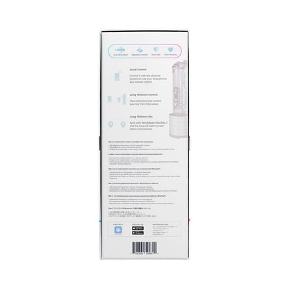 LOVENSE - MAX 2 BLUETOOTH APP-CONTROLLED VIBRATING AND SUCTION MASTURBATOR (NEUTRAL SLEEVE)