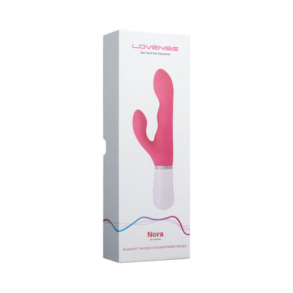 LOVENSE NORA BLUETOOTH REMOTE-CONTROLLED LONG-DISTANCE RABBIT VIBRATOR