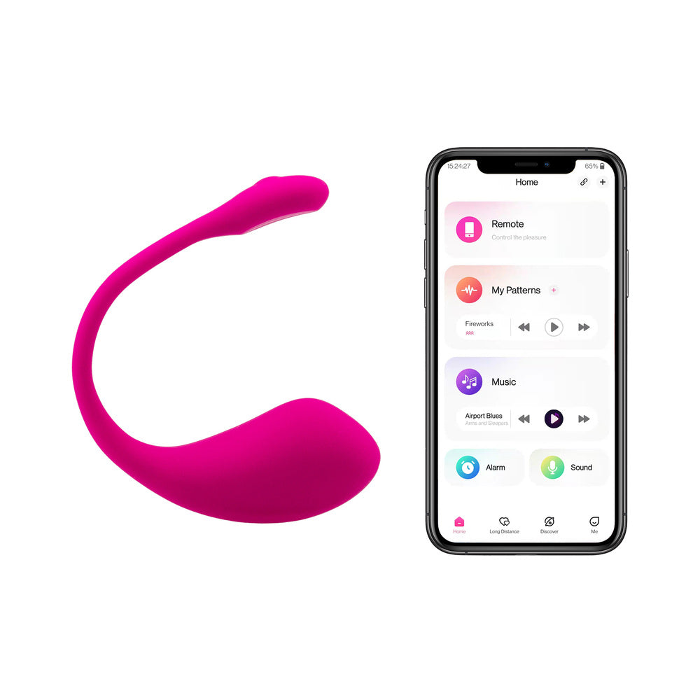 LOVENSE LUSH 2 BLUETOOTH REMOTE-CONTROLLED EGG VIBRATOR