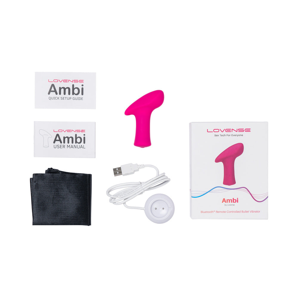 LOVENSE - VIBRADOR BALA PROGRAMABLE BLUETOOTH AMBI