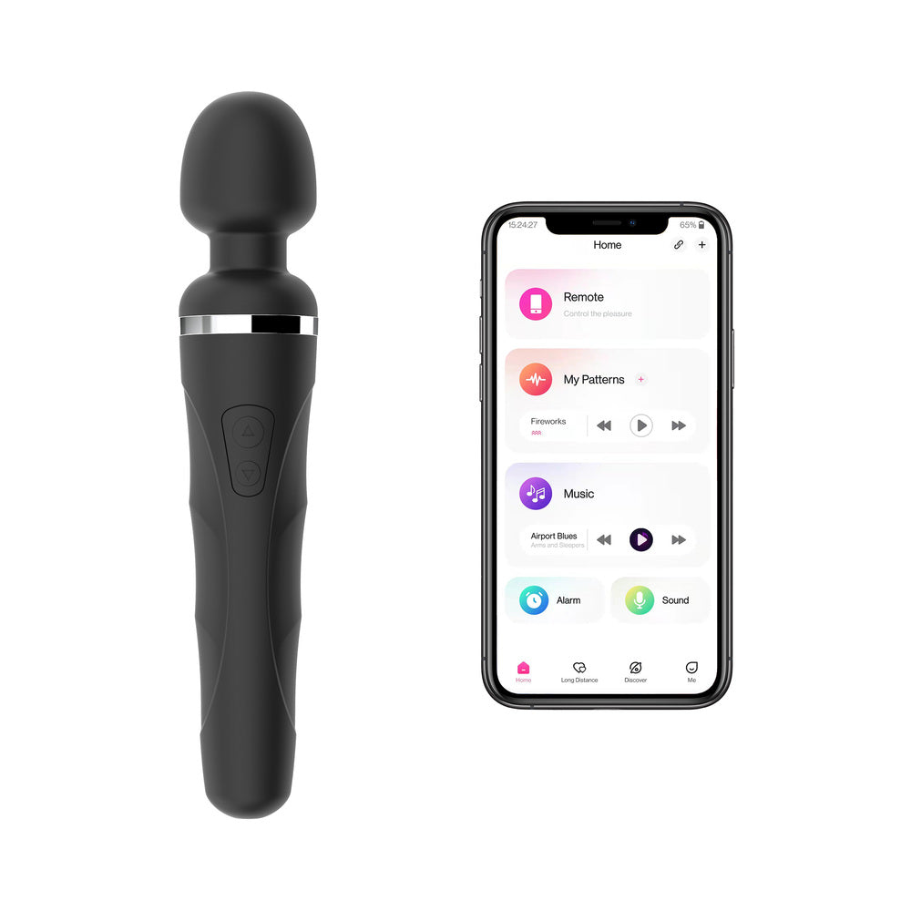 LOVENSE DOMI 2 BLUETOOTH PROGRAMMABLE WAND VIBRATOR