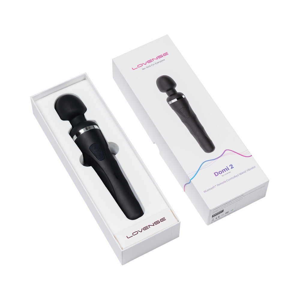 LOVENSE - DOMI 2 BLUETOOTH PROGRAMMABLE WAND VIBRATOR