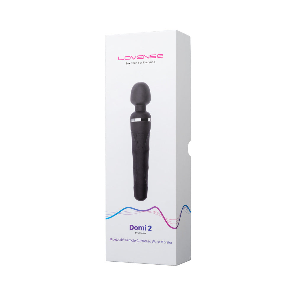 LOVENSE - DOMI 2 BLUETOOTH PROGRAMMABLE WAND VIBRATOR