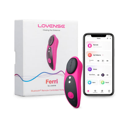 LOVENSE FERRI BLUETOOTH REMOTE-CONTROLLED PANTY VIBRATOR