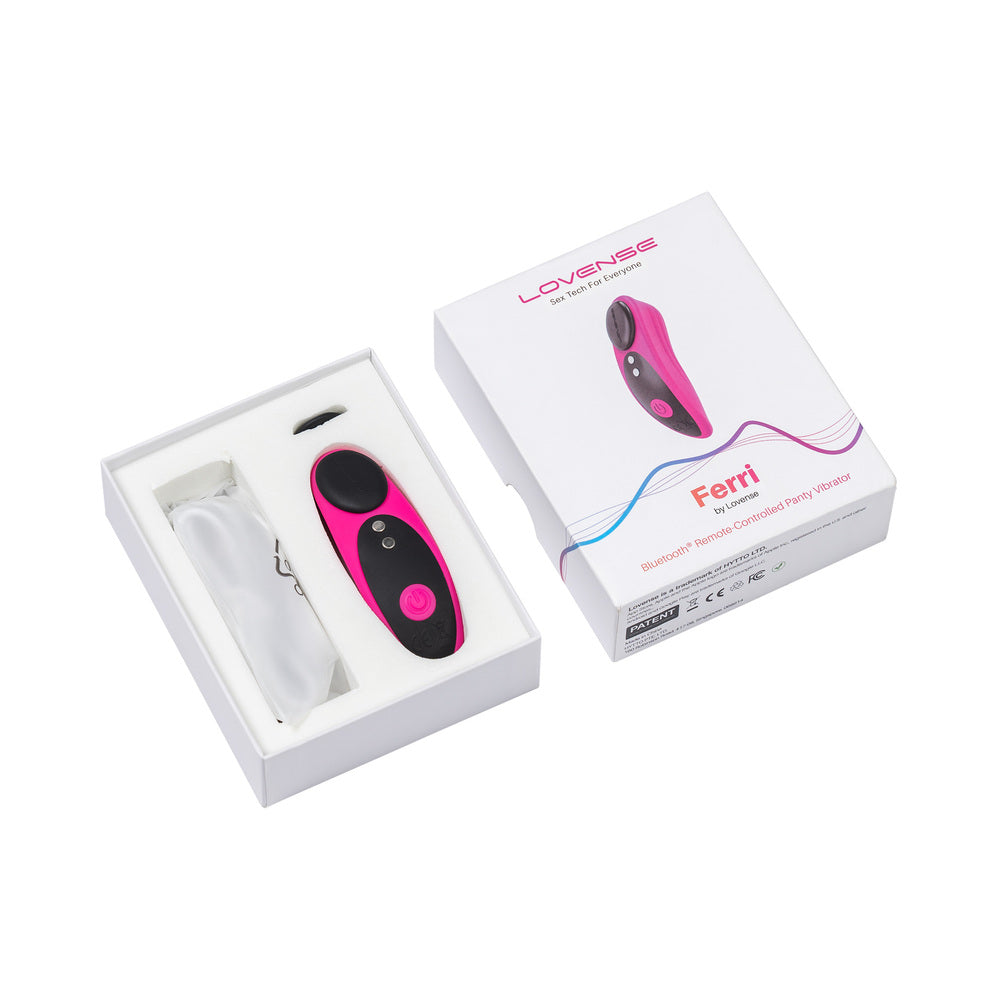 LOVENSE FERRI BLUETOOTH REMOTE-CONTROLLED PANTY VIBRATOR